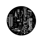 Gobo GAM 261 City lights - Taille B (86 mm)