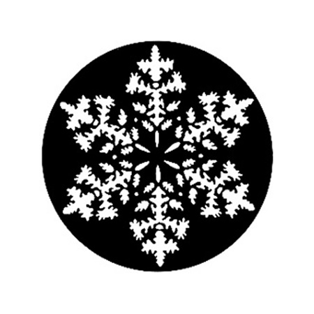 Gobo GAM 269 Snowflake - Taille A (100 mm)