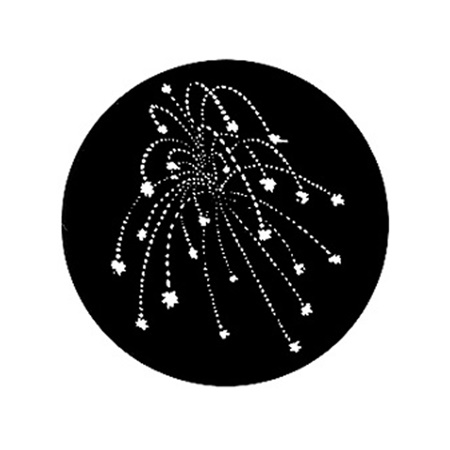 Gobo GAM 270 Fireworks - Taille A (100 mm)