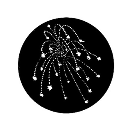 Gobo GAM 270 Fireworks - Taille B (86 mm)