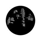 Gobo GAM 308 City windows - Taille B (86 mm)