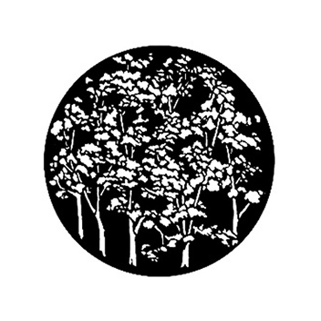 Gobo GAM 315 Reversed trees - Taille A (100 mm)