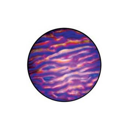 Gobo ROSCO Colorwave 33105 Ripple Indigo - Taille A (100 mm)