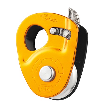 Poulie MICRO TRAXION Petzl P53 - Poulie-bloqueur  haut rendement