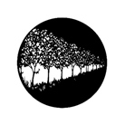 Gobo GAM 363 Row of trees - Taille M (66 mm)
