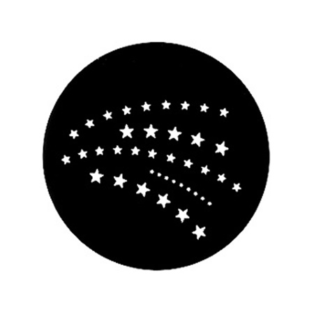 Gobo GAM 399 Star banner 1 - Taille M (66 mm)