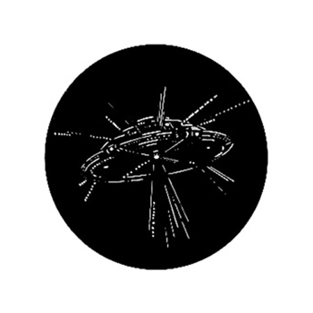 Gobo GAM 526 Spaceship B - Taille A (100 mm)