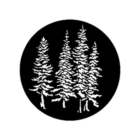 Gobo GAM 529 Evergreen trees - Taille A (100 mm)