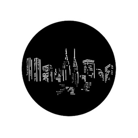 Gobo GAM 543 New york night - Taille B (86 mm)