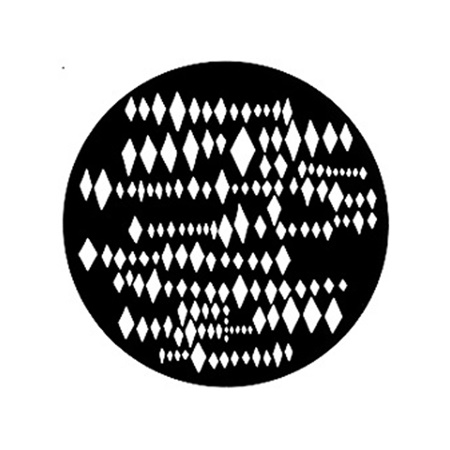 Gobo GAM 593 Diamonds - Taille CYB (45 mm)