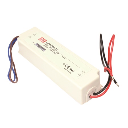 Transformateur d'alimentation pour led à tension constante 12V 100W