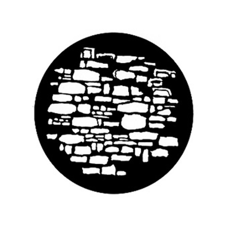 Gobo GAM 610 Old stones - Taille E (38 mm)
