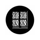 Gobo GAM 614 Tenement windows - Taille A (100 mm)