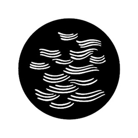 Gobo GAM 633 Wavy breakup - Taille M (66 mm)