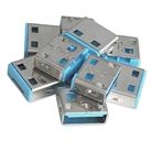 Lot de 10 verrous USB bleu LINDY