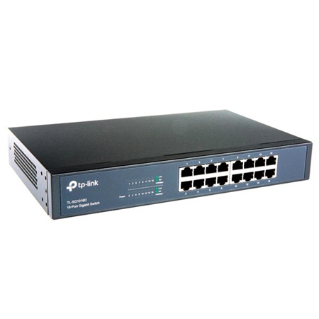 Switch 16 ports Ethernet RJ45 Gigabit 10/100/1000 TP-LINK TL-SG1016D