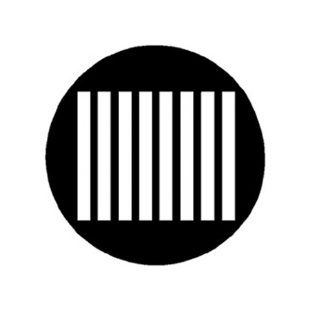 Gobo GAM 743 Large bars - Taille B (86 mm)