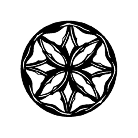Gobo GAM 751 Carved rosette - Taille B (86 mm)