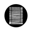Gobo GAM 767 Old blinds - Taille A (100 mm)