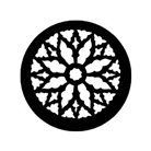 Gobo ROSCO DHA 77145 Rose window 2 - Taille B (86 mm)