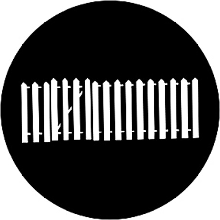 Gobo ROSCO DHA 77715 Fence with gate - Taille A (100 mm)