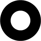 Gobo ROSCO DHA 77725 Apperture 1 - Taille M (66 mm)
