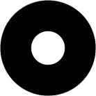 Gobo ROSCO DHA 77726 Apperture 2 - Taille A (100 mm)