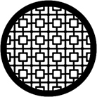 Gobo ROSCO DHA 77740 Chinese screen - Taille M (66 mm)