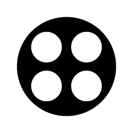Gobo ROSCO DHA 77742 Split 4 - Taille M (66 mm)