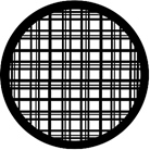 Gobo ROSCO DHA 77424 Plaid - Taille B (86 mm)