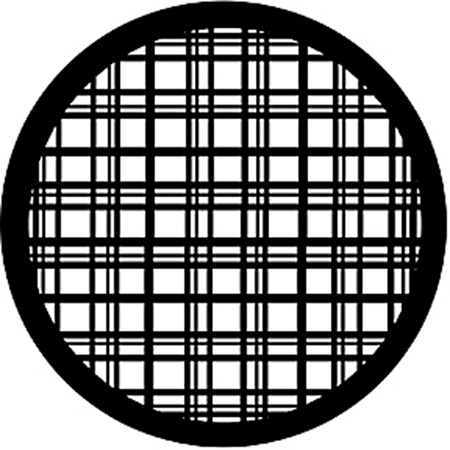 Gobo ROSCO DHA 77424 Plaid - Taille B (86 mm)