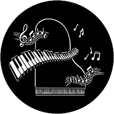 Gobo ROSCO DHA 77435 Pianoforte - Taille M (65.5 mm)