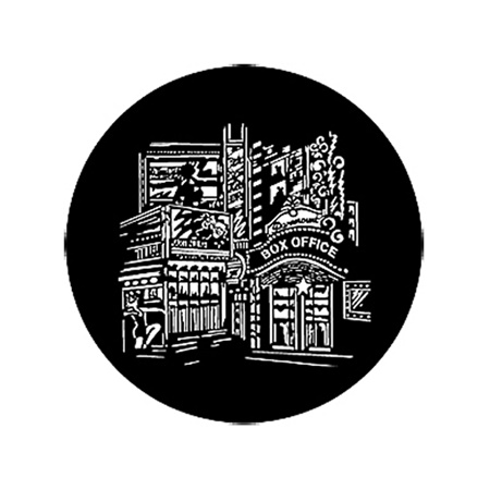 Gobo ROSCO DHA 77444 Bright lights - Taille A (100 mm)