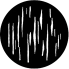 Gobo ROSCO DHA 77504 Linear 6 - Taille A (100 mm)