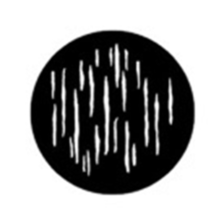 Gobo ROSCO DHA 77504 Linear 6 - Taille M (65.5 mm)