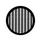 Gobo ROSCO DHA 77545 Grill 8 - Taille A (100 mm)