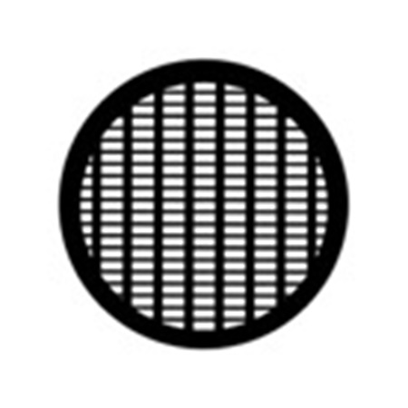 Gobo ROSCO DHA 77545 Grill 8 - Taille A (100 mm)