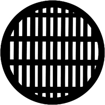 Gobo ROSCO DHA 77756 Grating - Taille M (66 mm)