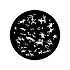 Gobo ROSCO DHA 77560 Cave painting - Taille A (100 mm)