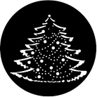Gobo ROSCO DHA 77227 Christmas tree complete - Taille A (100 mm)