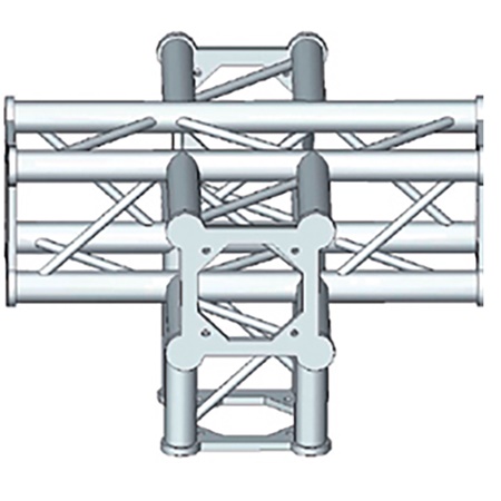 Angle 5 départs, 3D, pied central, pour série SC250 ASD