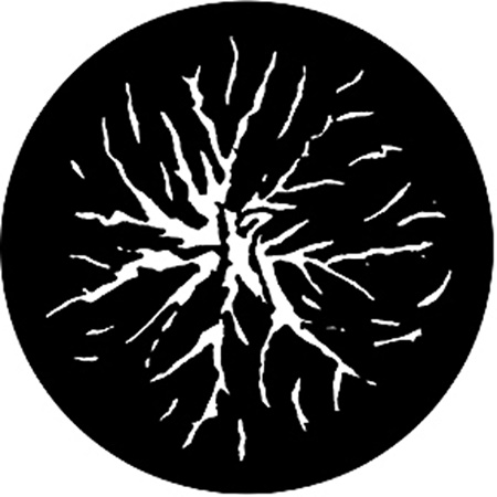 Gobo ROSCO DHA 77284 Kinetic burst - Taille M (66 mm)