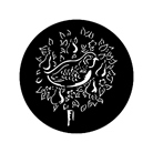 Gobo ROSCO DHA 78019 Partridge - Taille B (86 mm)