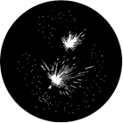 Gobo ROSCO DHA 78012 Fireworks 5B - Taille B (86 mm)