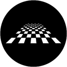 Gobo ROSCO DHA 78053 Perspective chessboard - Taille A (100 mm)