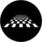 Gobo ROSCO DHA 78053 Perspective chessboard - Taille M (66 mm)