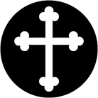 Gobo ROSCO DHA 78062 Gothic cross - Taille M (66 mm)