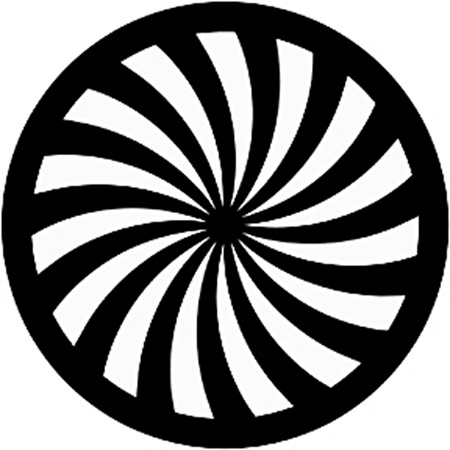 Gobo ROSCO DHA 78078 Time machine - Taille A (100 mm)