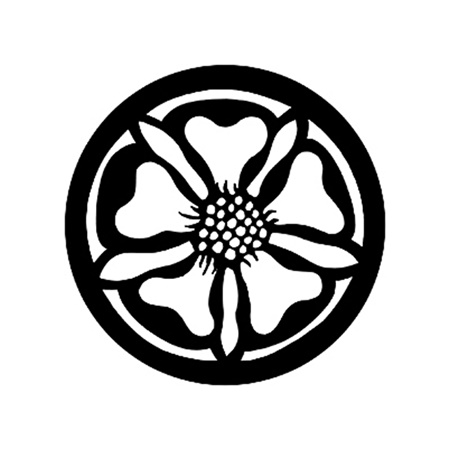 Gobo ROSCO DHA 78083 Tudor rose - Taille M (66 mm)