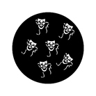 Gobo ROSCO DHA 78110 Drama masks - Taille M (66 mm)